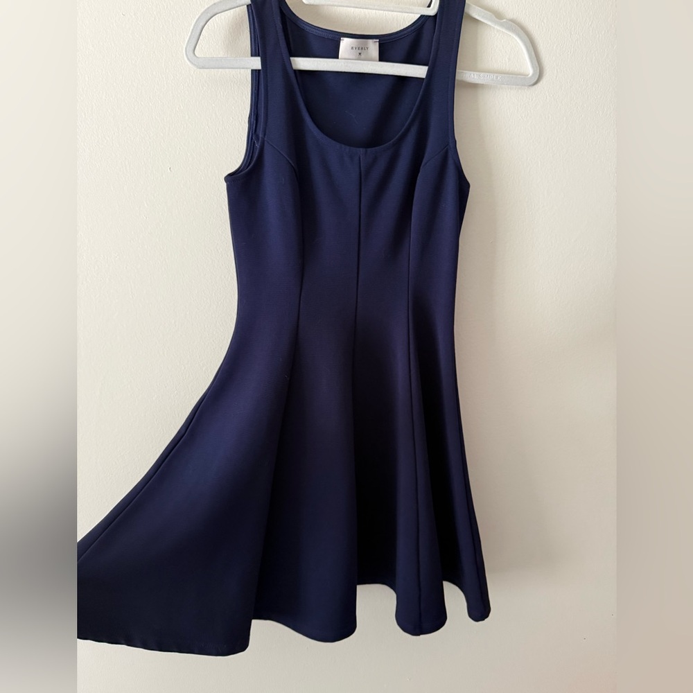 Everly Navy Blue Dress